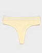 FULL TILT Waistband Cotton Thong image number 1