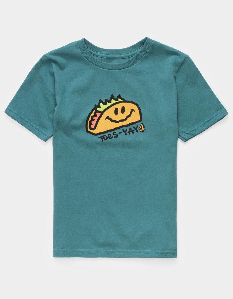VOLCOM Tues Yay Little Boys Slate Blue T-Shirt (4-7) image number 0