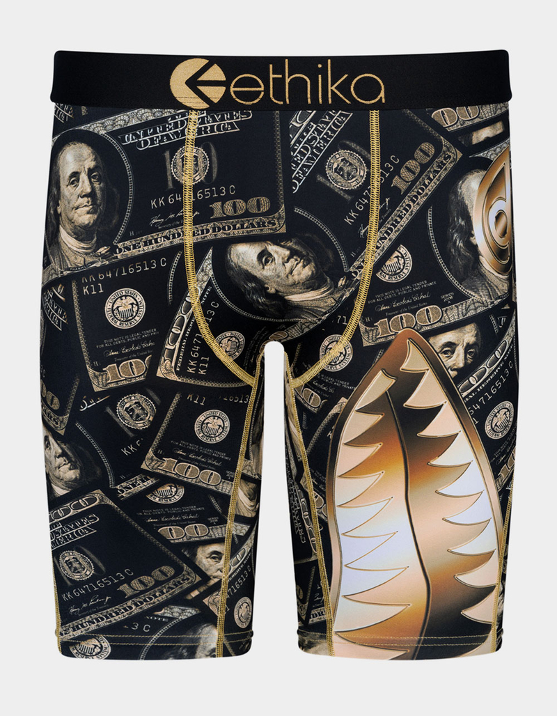 ETHIKA Bomber Gold Barz Staple Boys Boxer Briefs image number 0