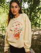 STRAWBERRY SHORTCAKE Womens Crewneck Sweatshirt image number 1
