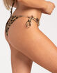 FULL TILT Leopard Tie Side Bikini Bottoms image number 3