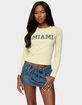 EDIKTED Miami Girl Long Sleeve Tee EDIKTED Miami Girl Long Sleeve Tee