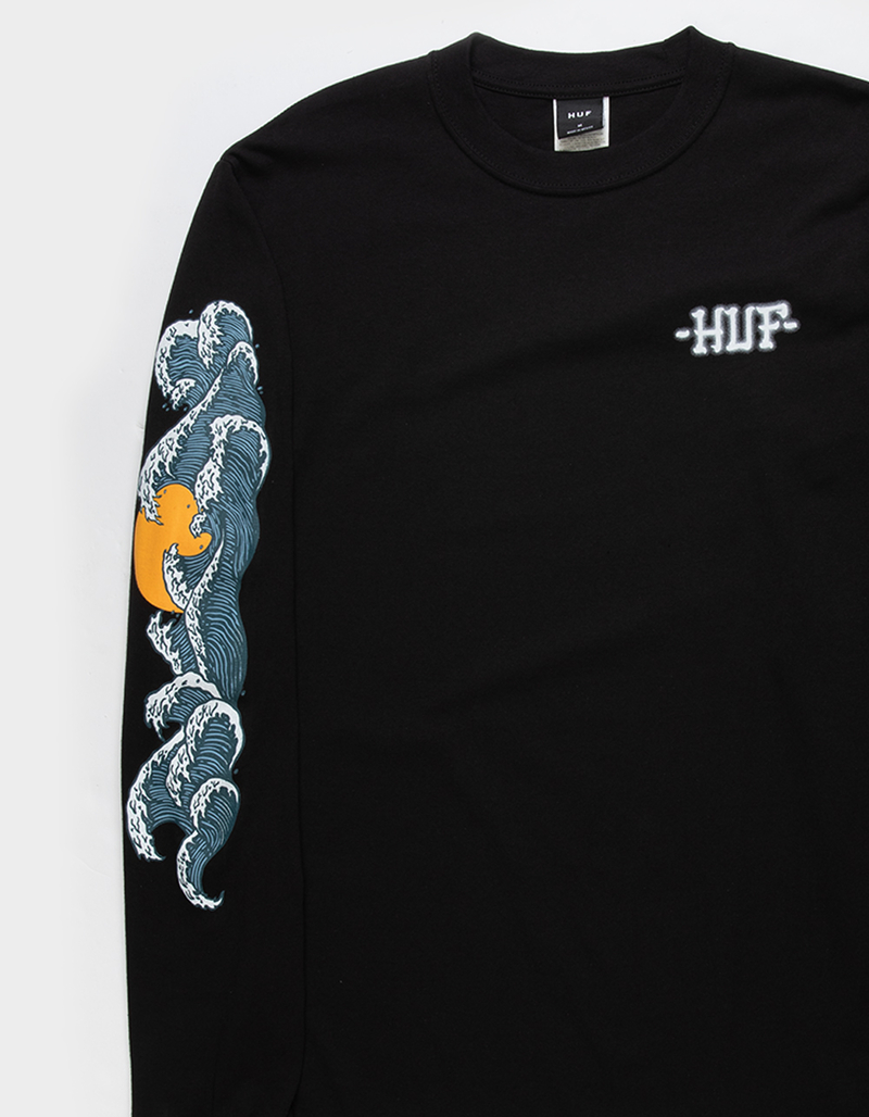 HUF Rogue Waves Mens Long Sleeve Tee image number 1