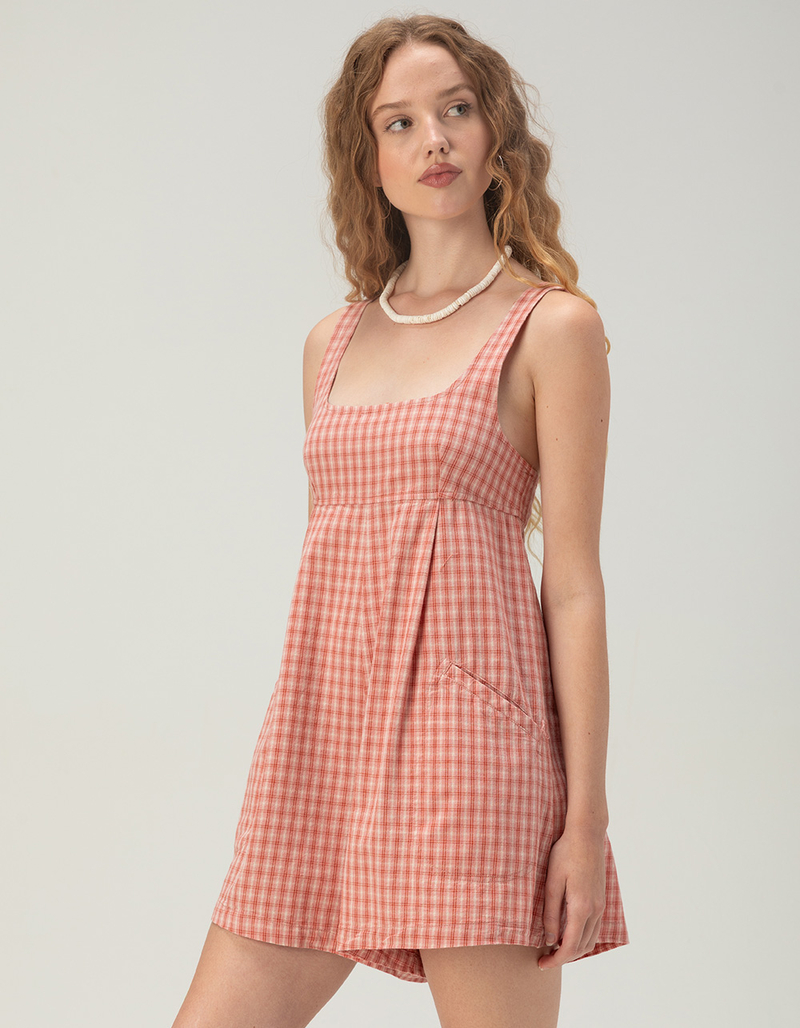 RHYTHM Kirra Check Womens Romper image number 2