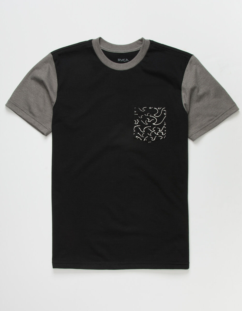 RVCA Ollie Boys Pocket Tee image number 0