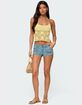 EDIKTED Miel Crochet Backless Halter Top image number 2