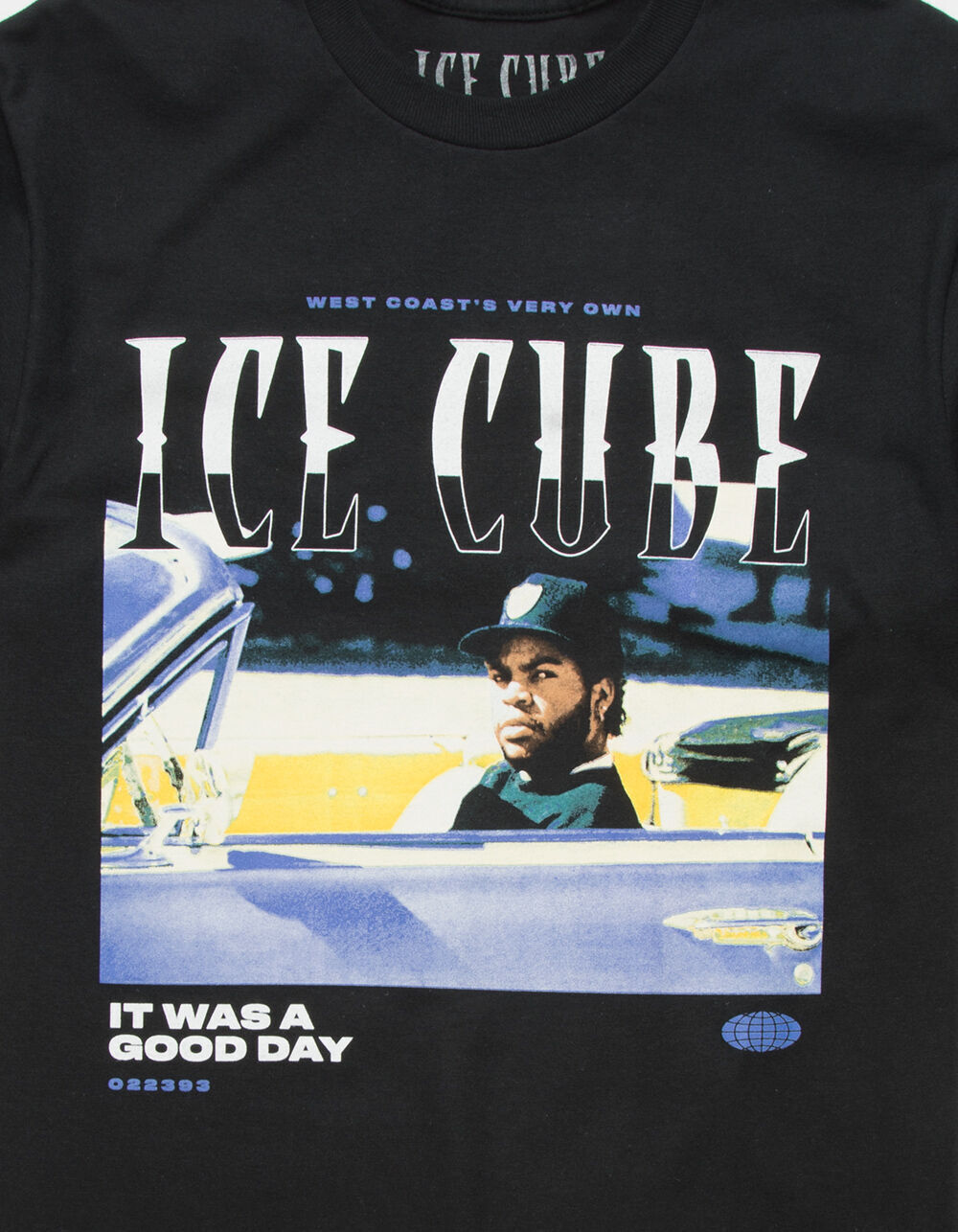 ICE CUBE Good Day Mens T-Shirt - BLACK 