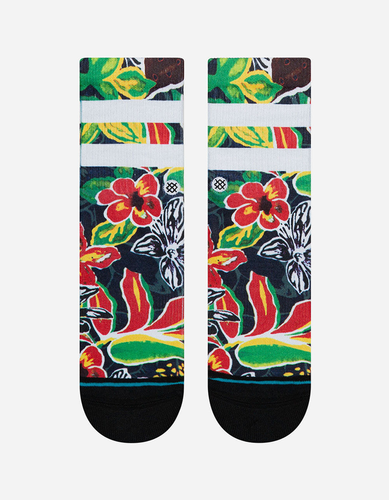 STANCE Tropical Time Kids Crew Socks image number 1