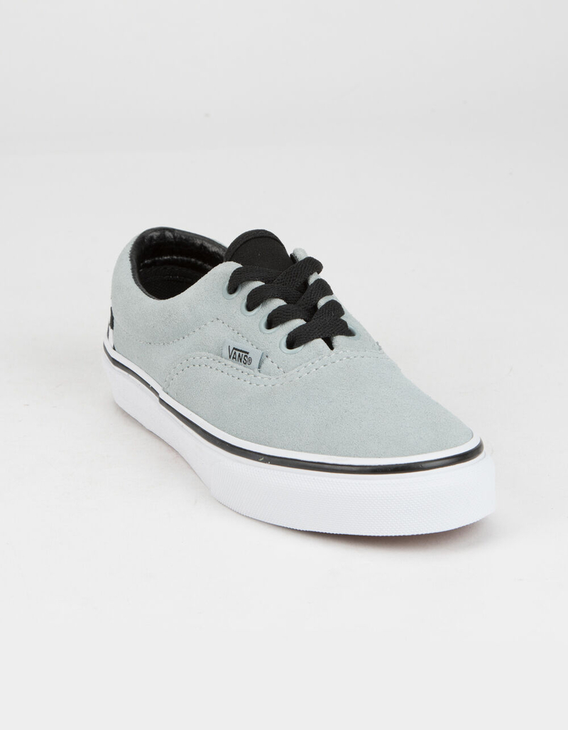 VANS Era Girls Grey & Black Shoes image number 1