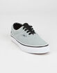 VANS Era Girls Grey & Black Shoes image number 2