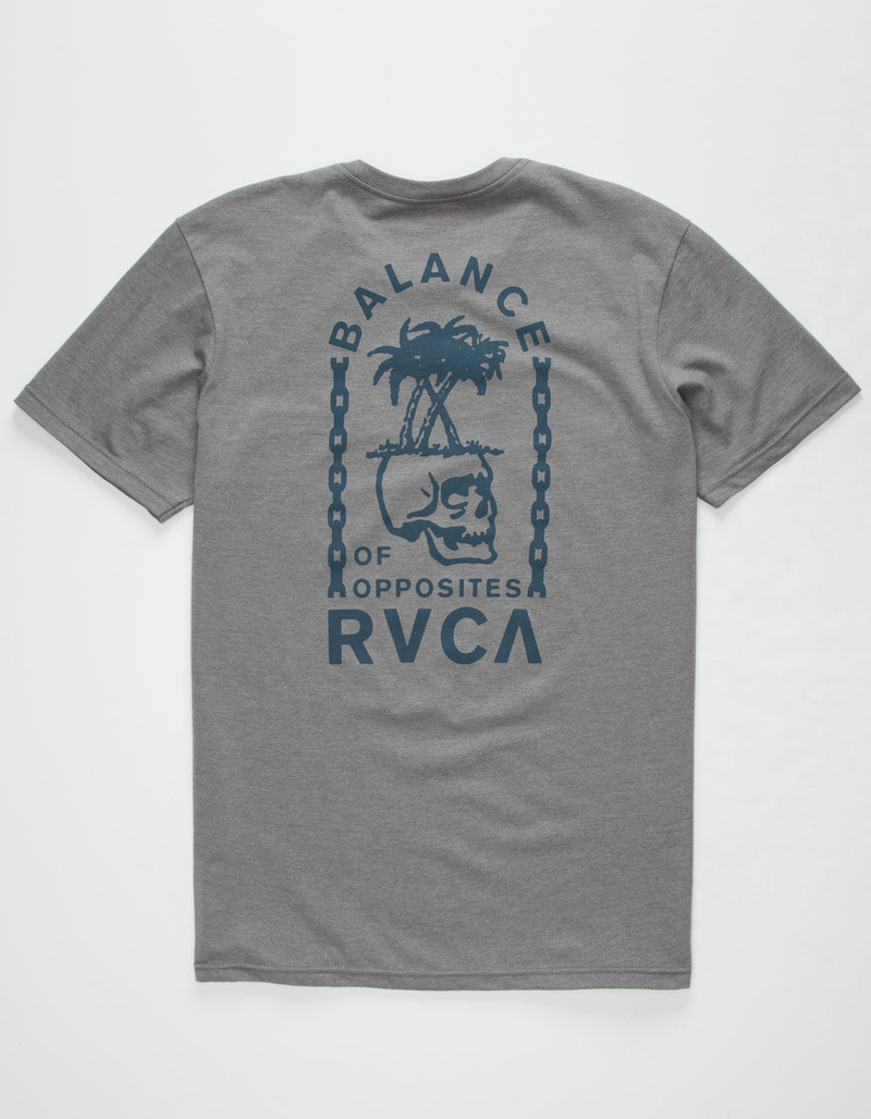 RVCA Bad Palms Heather Mens Pocket Tee image number 0