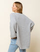WEST OF MELROSE Take Knit Easy Balloon Sleeve Womens Cardigan image number 3