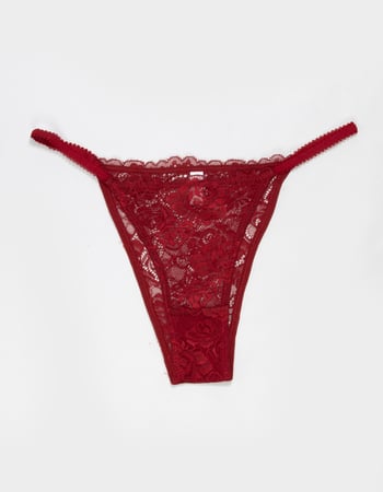 FULL TILT Floral Allover Lace Cheeky Panties Alternative Image