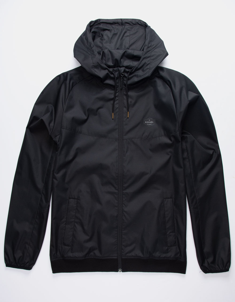 RIP CURL Fusion Mens Windbreaker Jacket - BLACK - S | Tillys