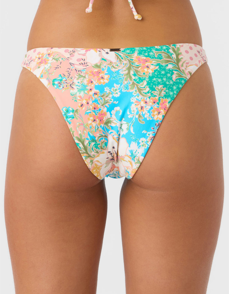 O'NEILL Lua Floral Flamenco Cheeky Bikini Bottoms image number 3