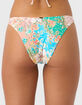 O'NEILL Lua Floral Flamenco Cheeky Bikini Bottoms image number 4