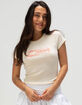 FULL TILT Lobster Womens Baby Tee image number 1