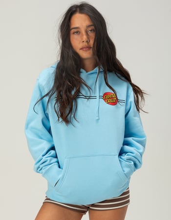 SANTA CRUZ Classic Dot Womens Hoodie Alternative Image