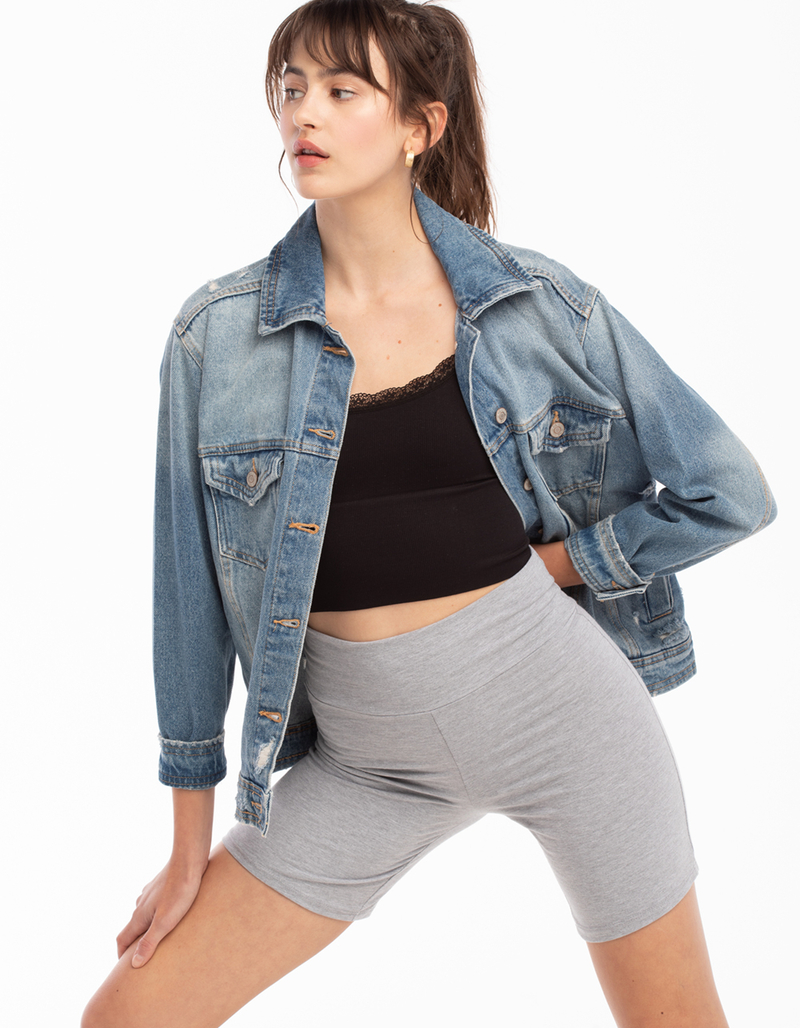 FULL TILT Essentials Womens Bike Shorts image number 0