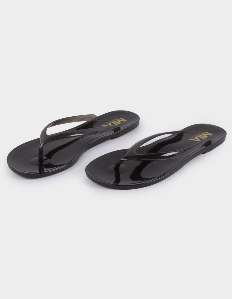 MIA Nyah Womens Jelly Flip Flops image number 1