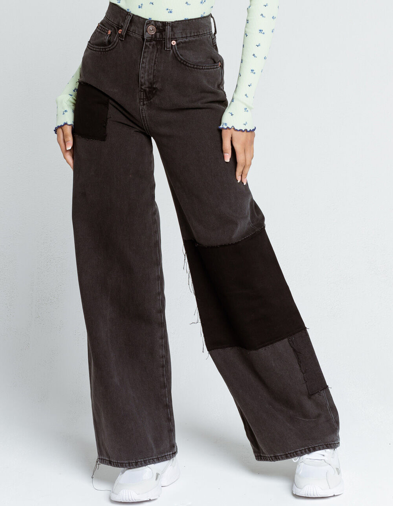 BDG Urban Outfitters Patchwork Puddle Womens Jeans image number 3
