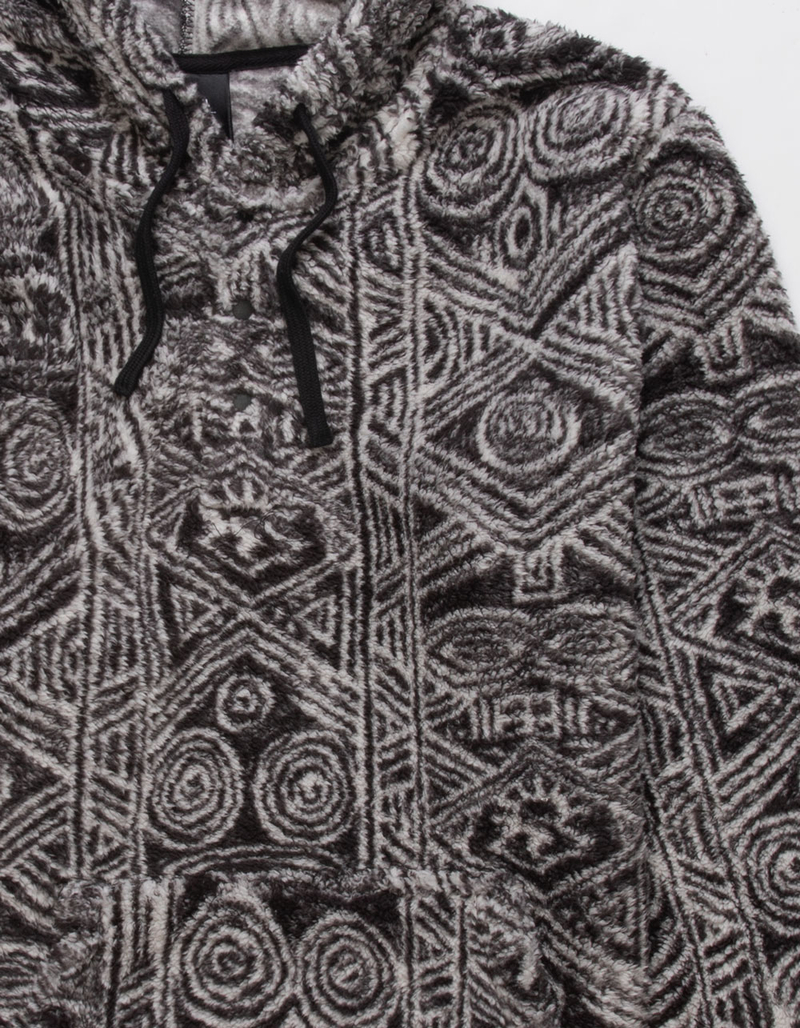 RIP CURL Archive Solid Rock Polar Fleece Mens Hooded Jacket image number 1