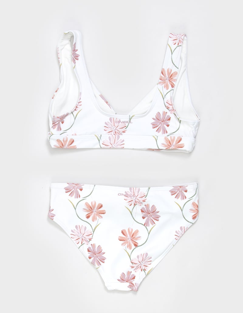 O'NEILL Ivy Floral Girls Fixed Triangle Top Bikini Set image number 1