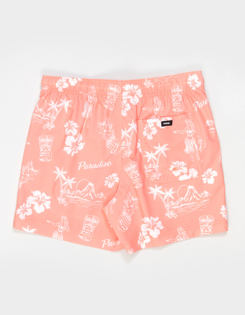 RSQ Mens Paradise 5" Swim Shorts Alternative Image