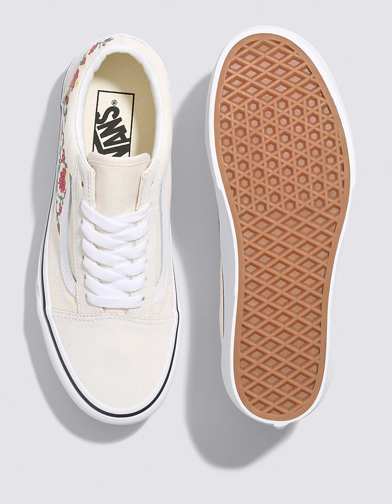 VANS Floral Embroidery Old Skool Stackform Womens Shoes image number 2