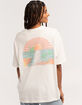 BILLABONG Island Womens Oversized Tee image number 1