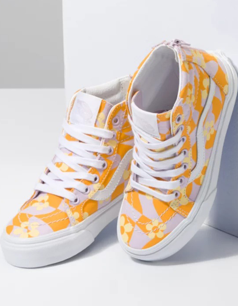 VANS Check SK8-Hi Zip Girls Shoes image number 2