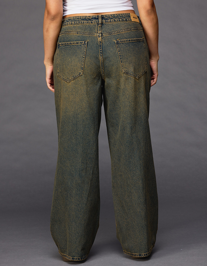 RSQ Womens Low Rise Baggy Jeans image number 7