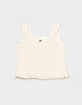 FULL TILT Ditsy Pointelle Girls Tank Top image number 2