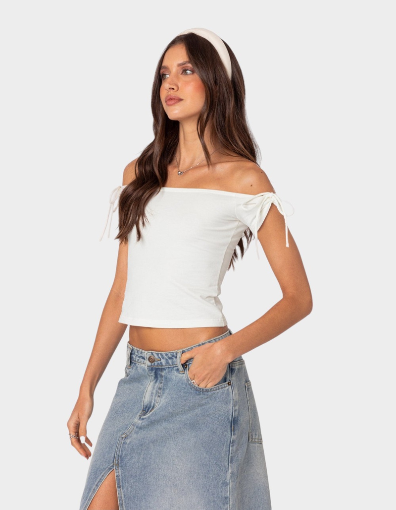 EDIKTED Jess Off Shoulder Top image number 2