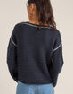 RHYTHM Baklava Knit Womens Sweater image number 3