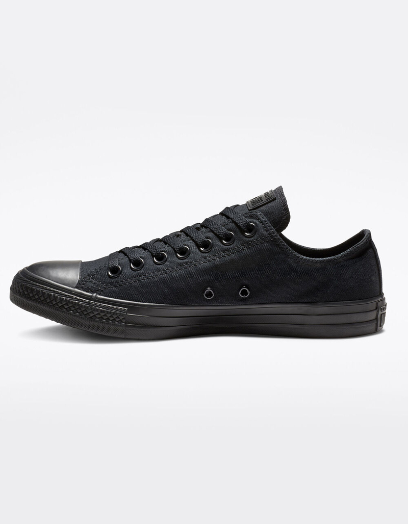 CONVERSE Chuck Taylor All Star Black Low Top Shoes image number 2