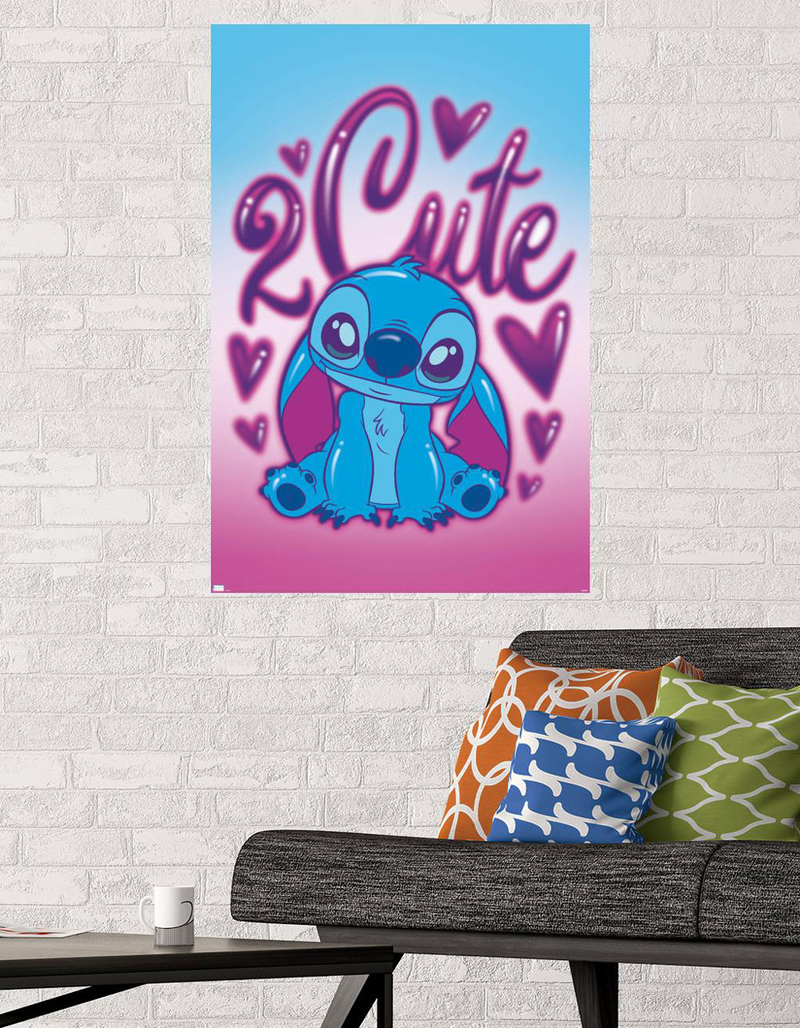 DISNEY Lilo and Stitch 2 Cute Wall Poster image number 1