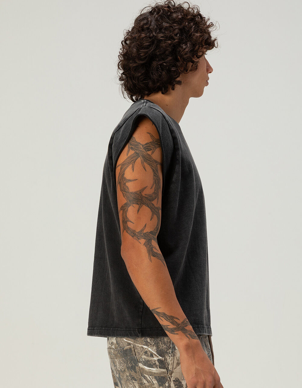 お値下げ　PROTOTYPES CHEESECLOTH MUSCLE tシャツ もう、焦らない。汚れにくい」SOLOTEX Jersey S/S T-Shirts(44 WHITE