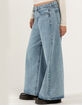 RSQ Womens Low Rise Wide Leg Jeans image number 7