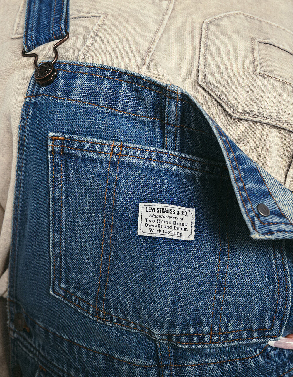 LEVI'S Womens Overalls - Fresh Perspective - MED BLAST | Tillys