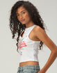 VON DUTCH Star Womens Notch Tank Top image number 3