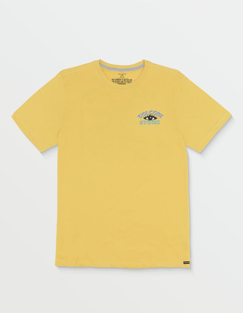 VOLCOM Stone Spectacle Mens Tee - YELLOW - XL | Tillys