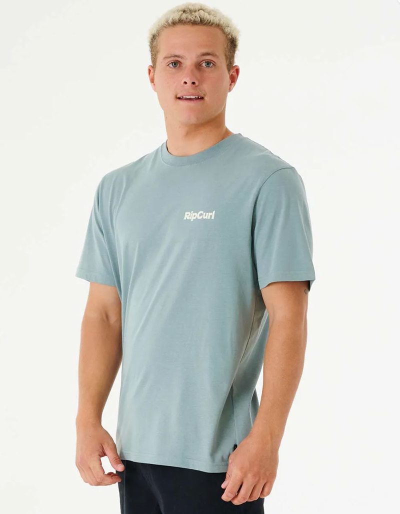 RIP CURL Blazed And Tubed Mens Tee image number 2