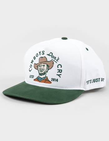 SENDERO PROVISIONS CO. Cowboys Don't Cry 5 Panel Snapback Hat Primary Image