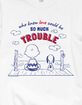 PEANUTS Love Trouble Unisex Crewneck Sweatshirt image number 2