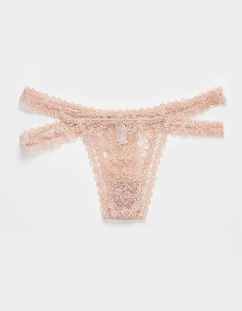 FULL TILT Lace Strappy Thong image number 0