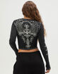 AFFLICTION Iron Womens Long Sleeve Top image number 2