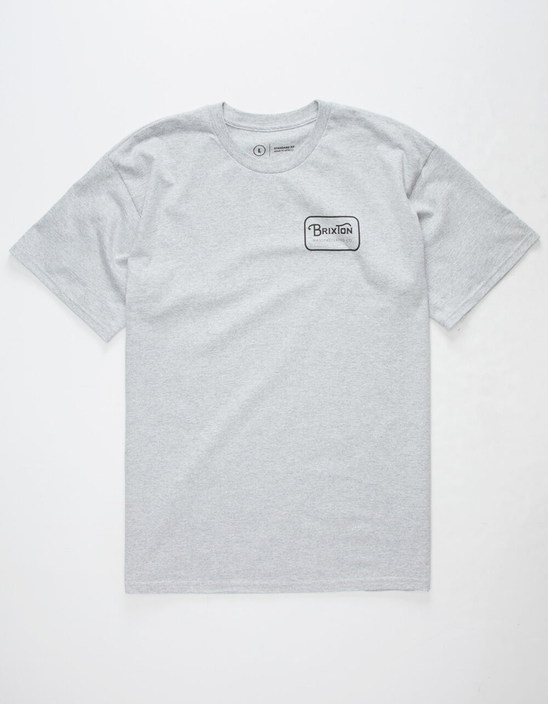 BRIXTON Grade Heather Mens T-Shirt image number 2
