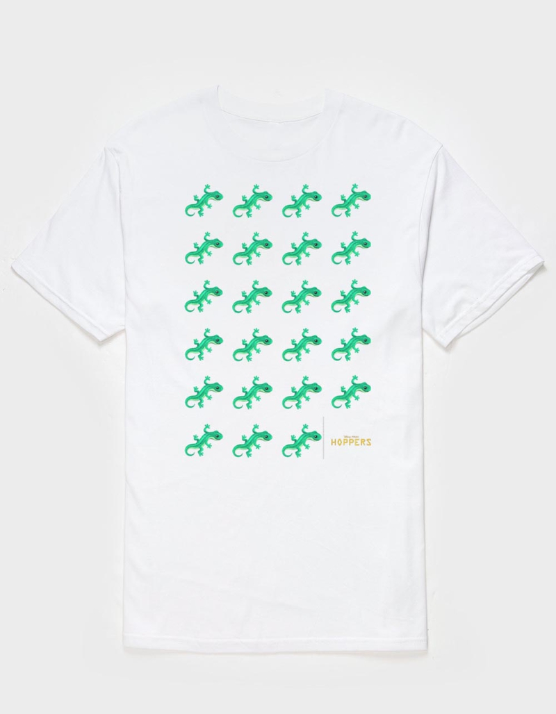 HOPPERS Lizard Emoji Grid Unisex Tee image number 0