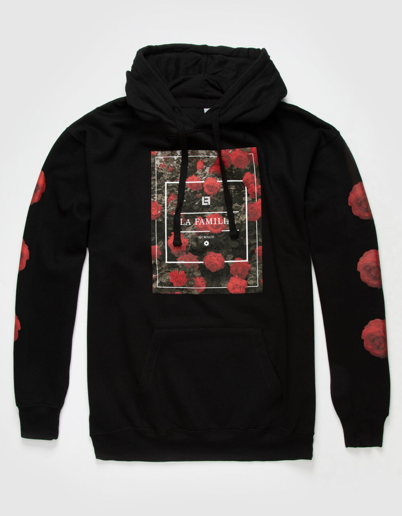 LA FAMILIA Rose Bush Mens Hoodie image number 0